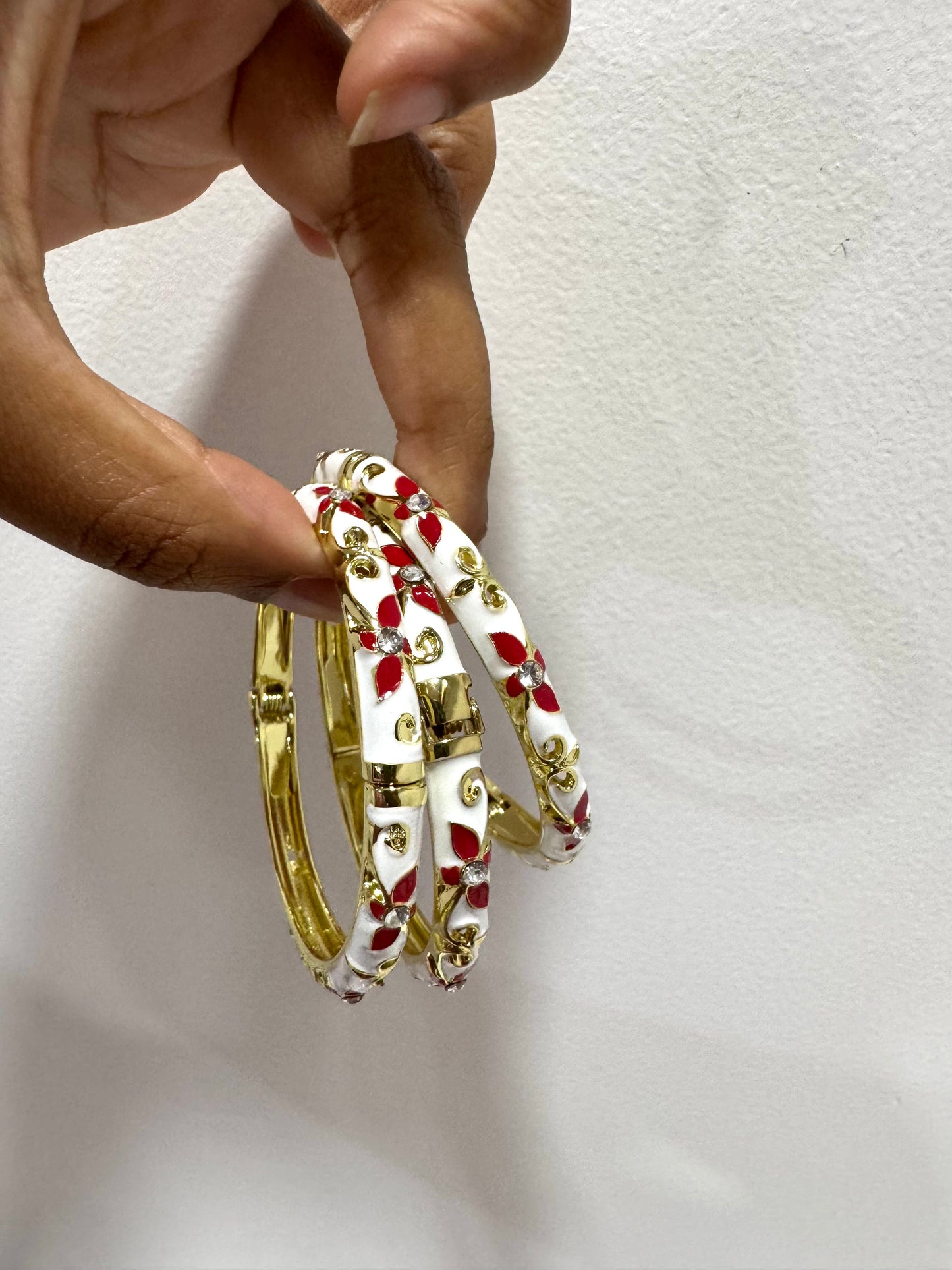 Red Italian Bangle