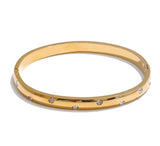 Shinny Zircon Bangle kohi shop