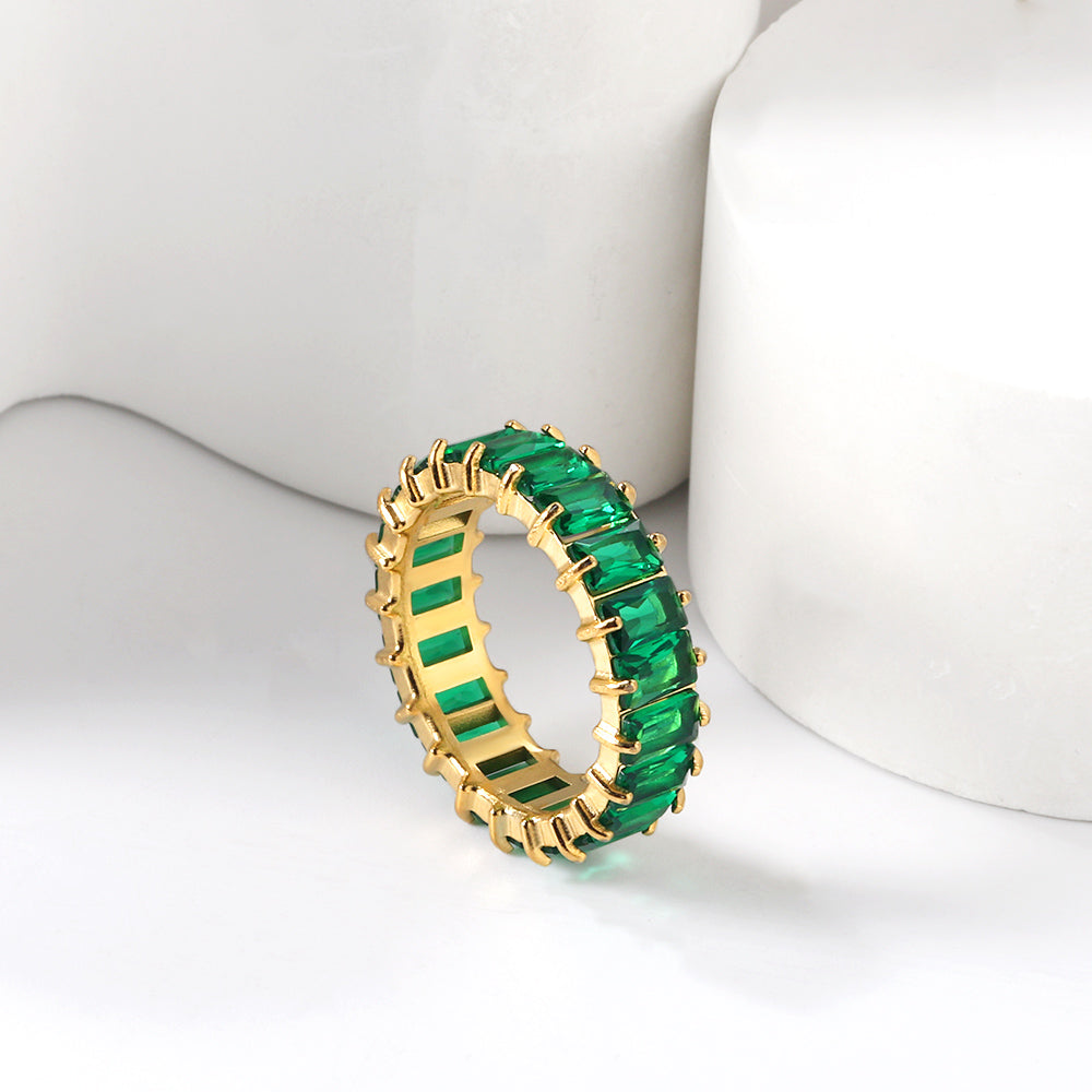 Emerald Aurelia Ring
