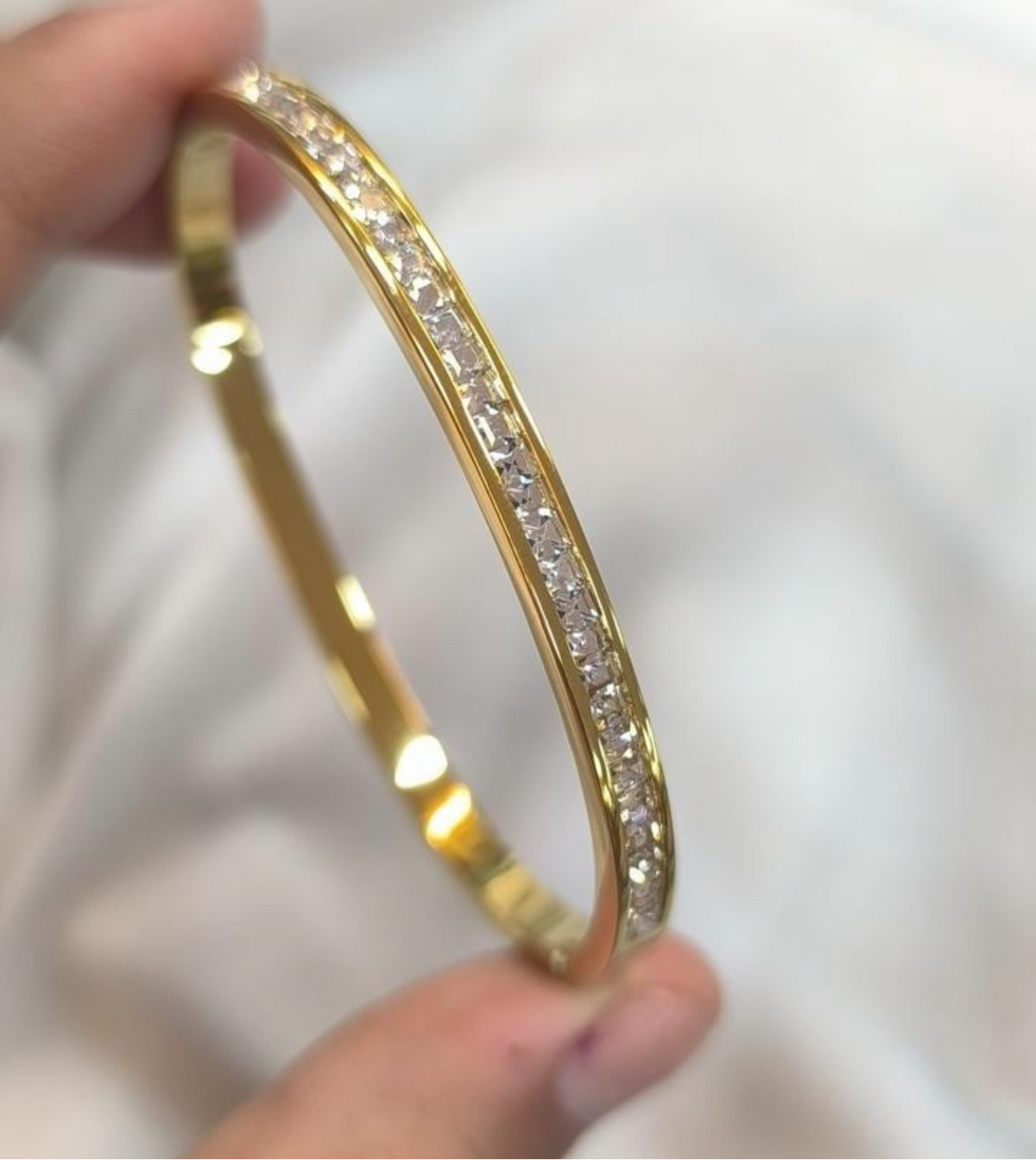 Golden Aura Zirconia Bracelet kohi shop