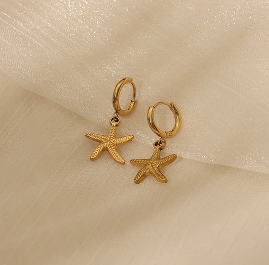 Summer Vibe Starfish Earrings kohi shop