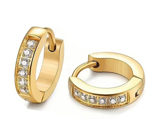 Round Vintage Style Hoop Earrings kohi shop