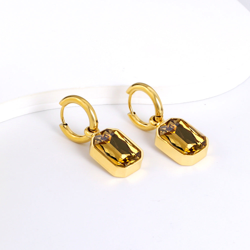 Topaz Crystal Earring