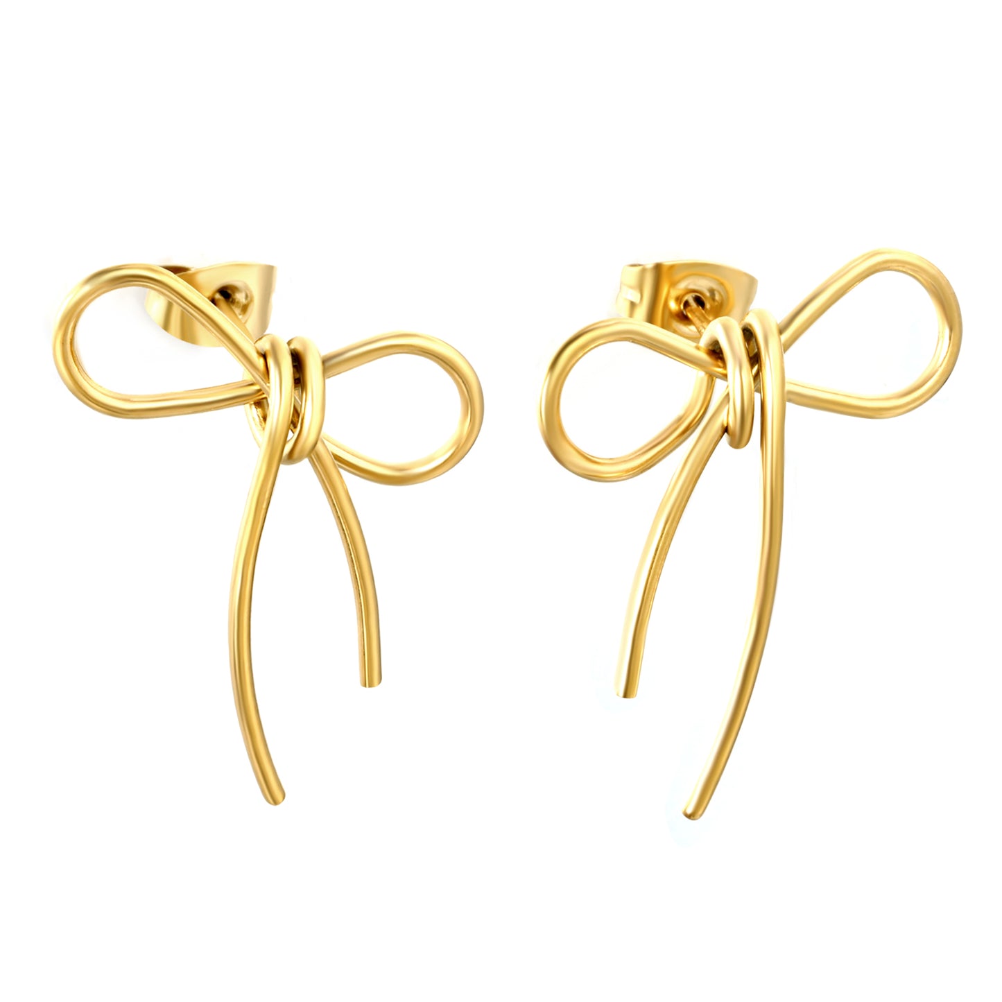 Abstract Heart Earring
