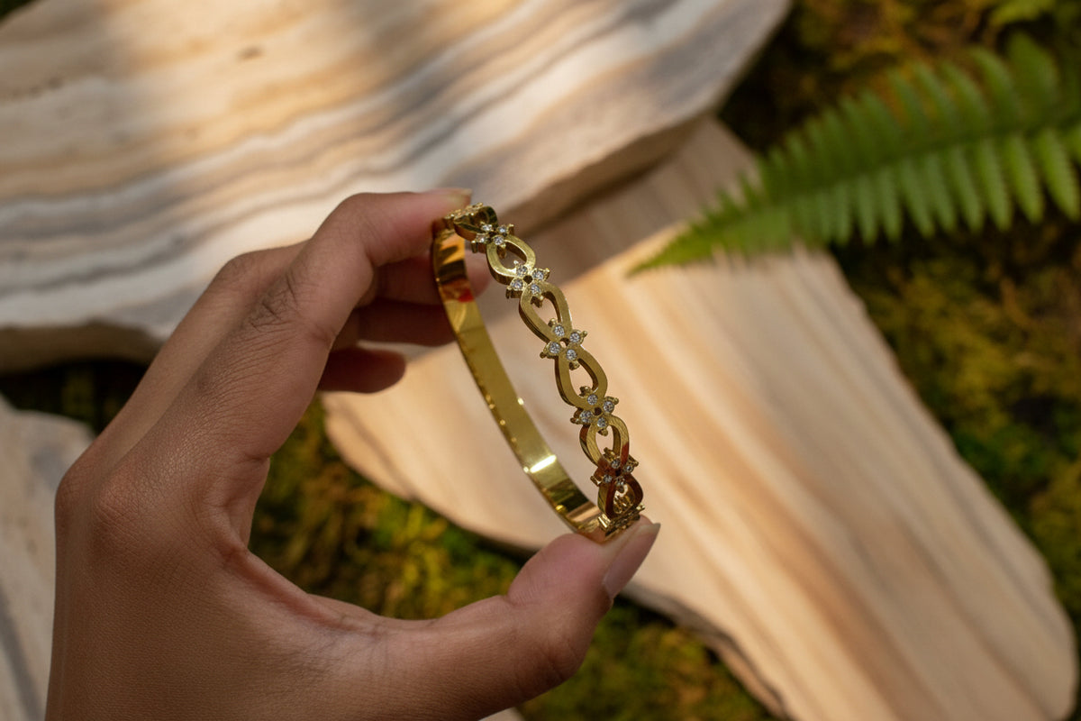 Flower bracelet