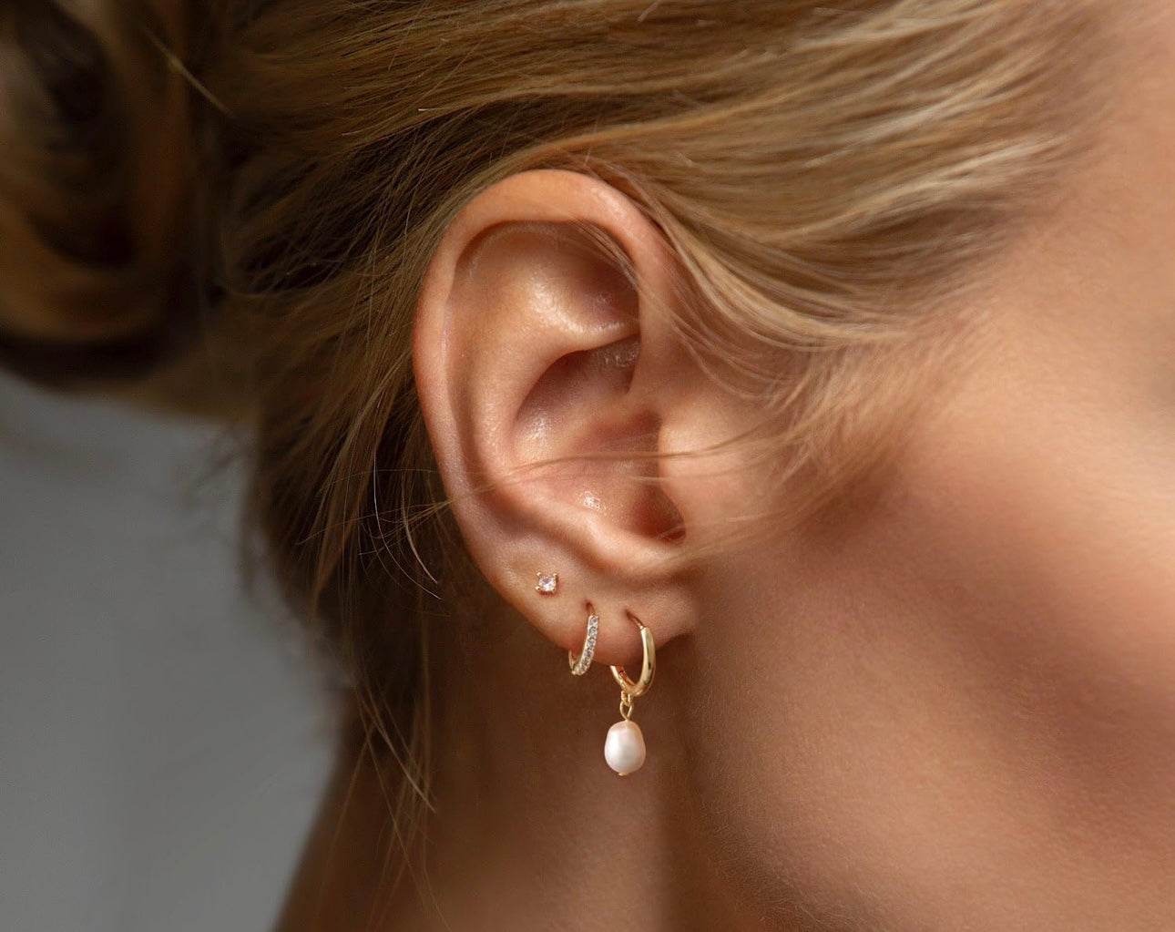 Pearl baby-3 Piece Piercing