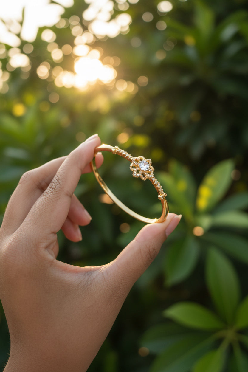Sun Flower AD Bracelet ⭐ 1-Year Warranty