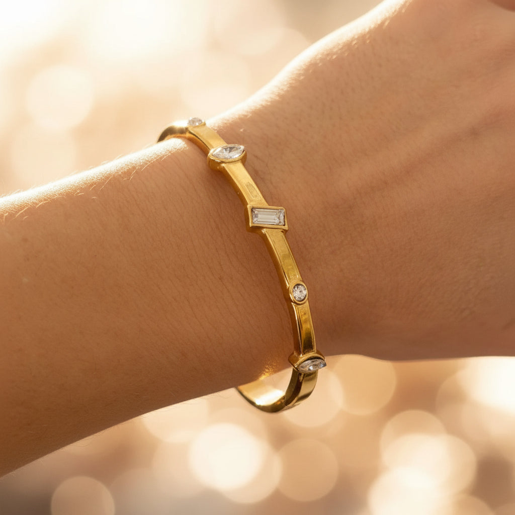 Geo Crystal Bracelet