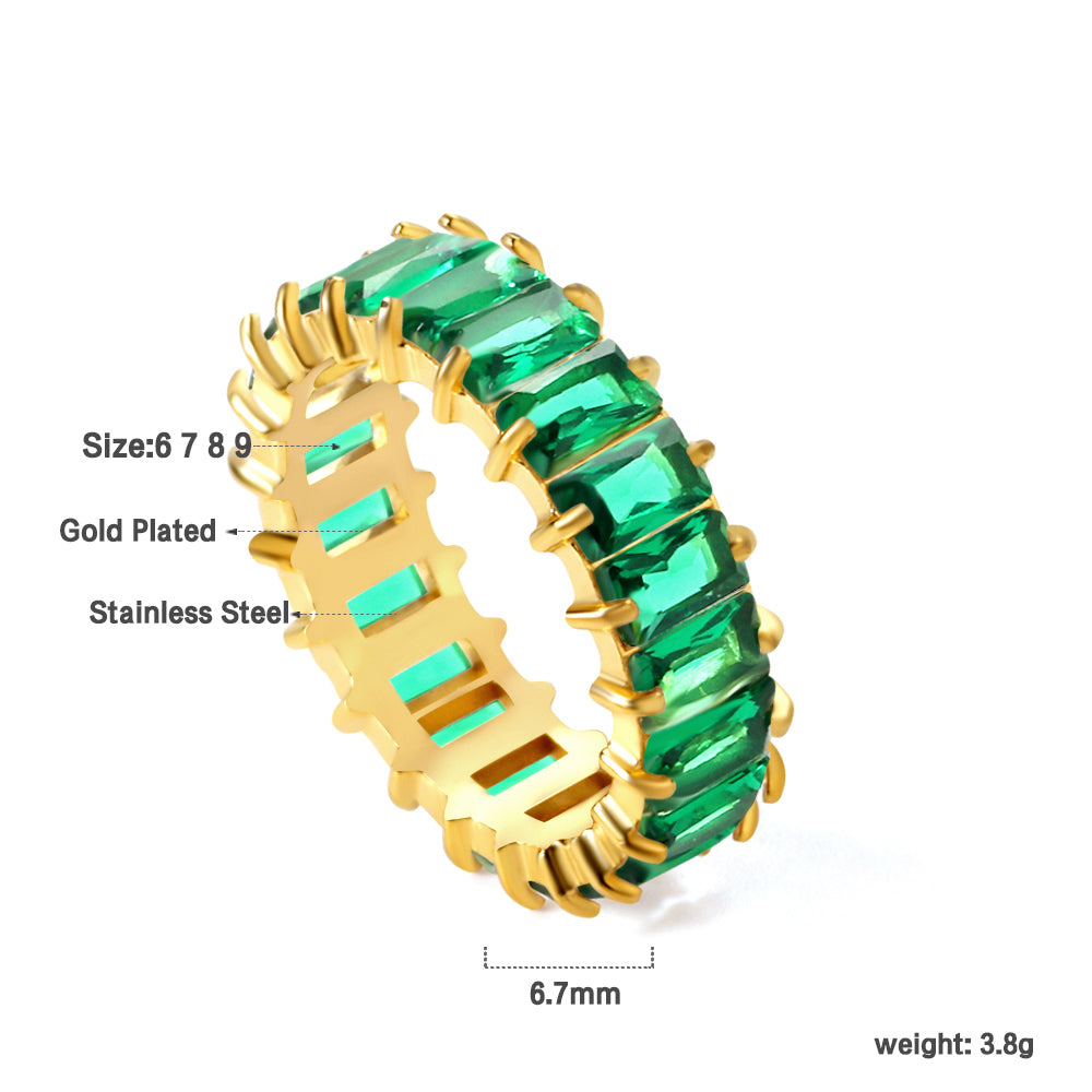 Emerald Aurelia Ring