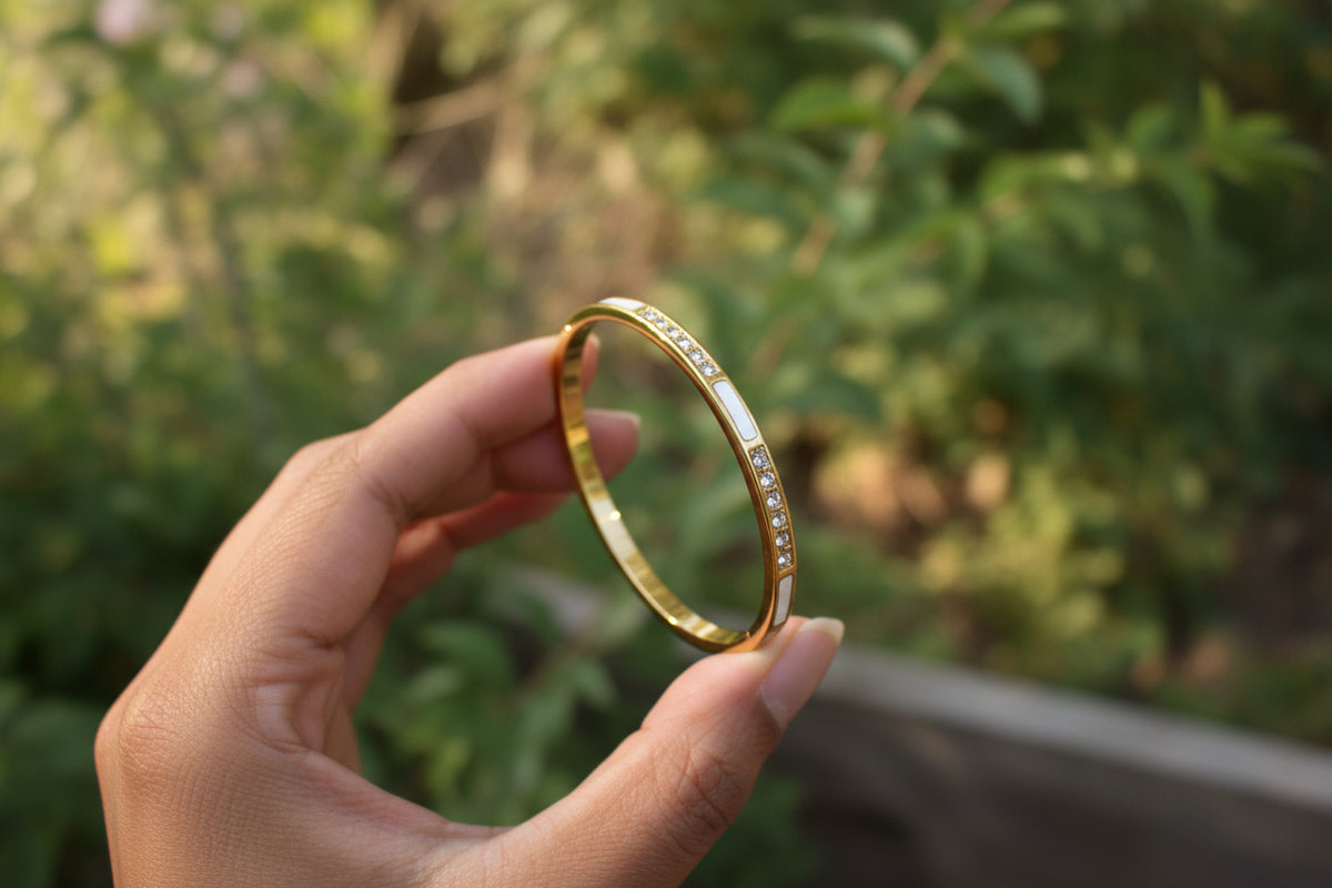 Multi Diamond Bangle