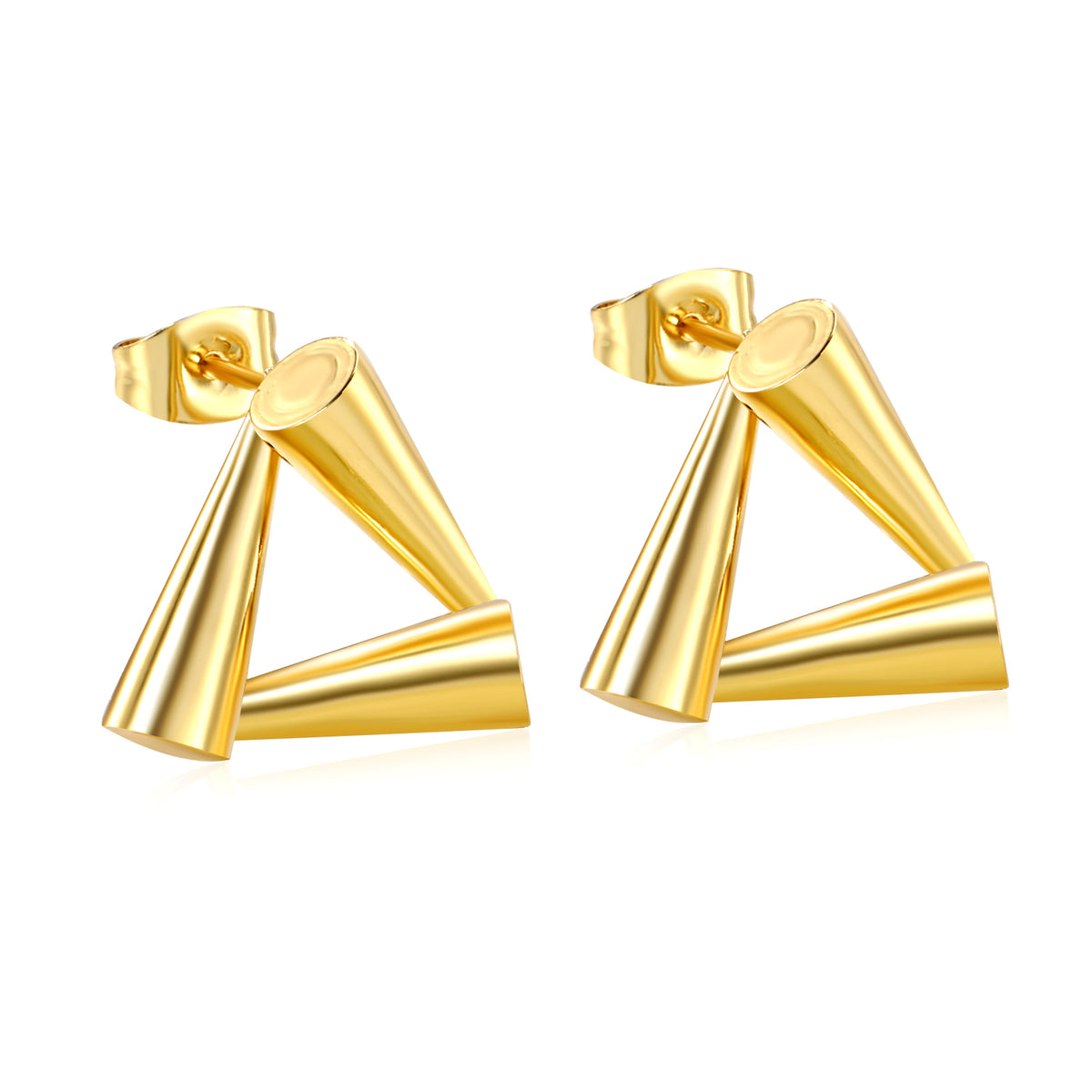 Abstract Triangle Earring