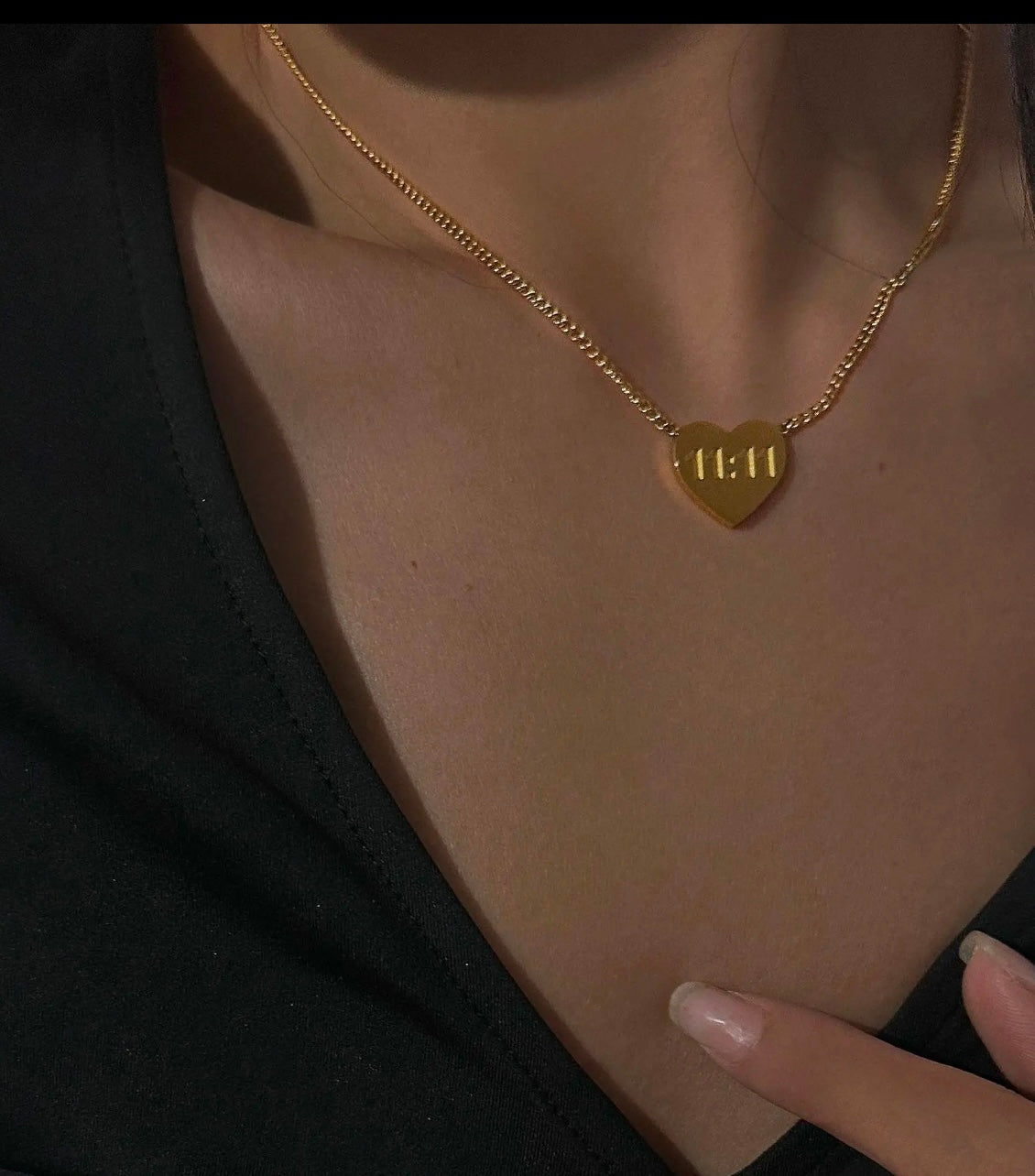 11:11 Angle Heart Pendent kohi shop