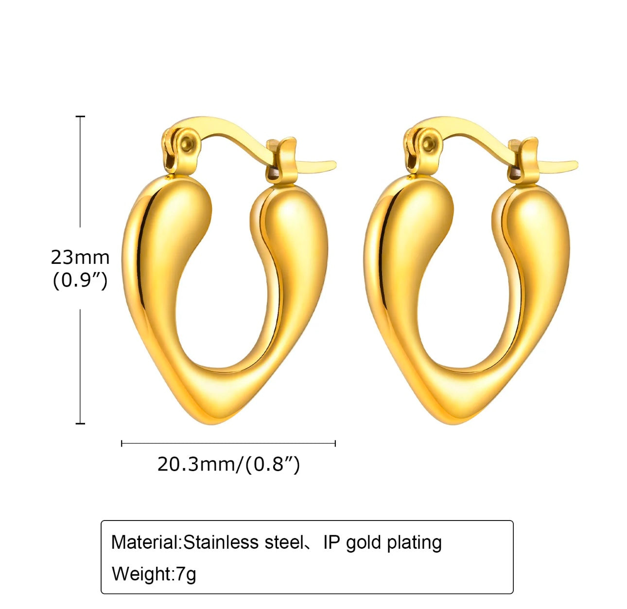 Everyday Hoop Earrings kohi shop