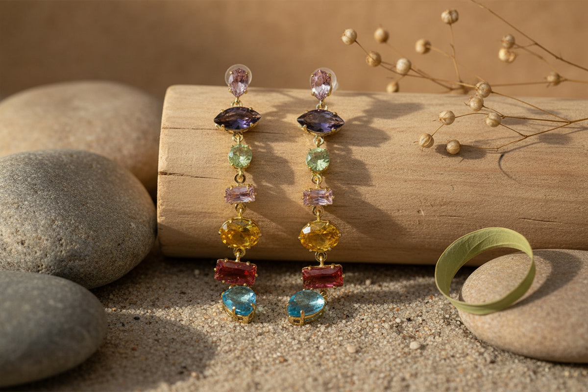 Crystal Earring