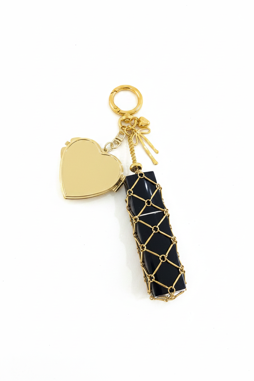 Heart keychain