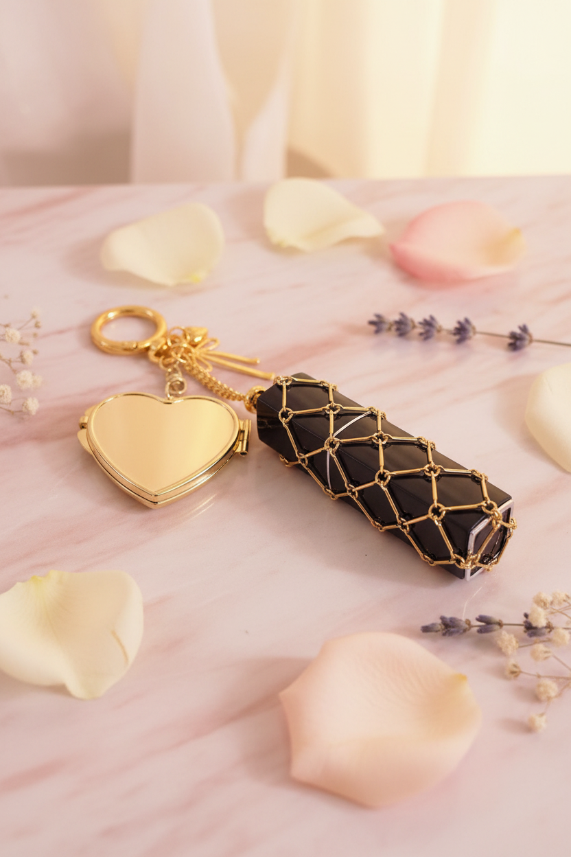 Heart keychain