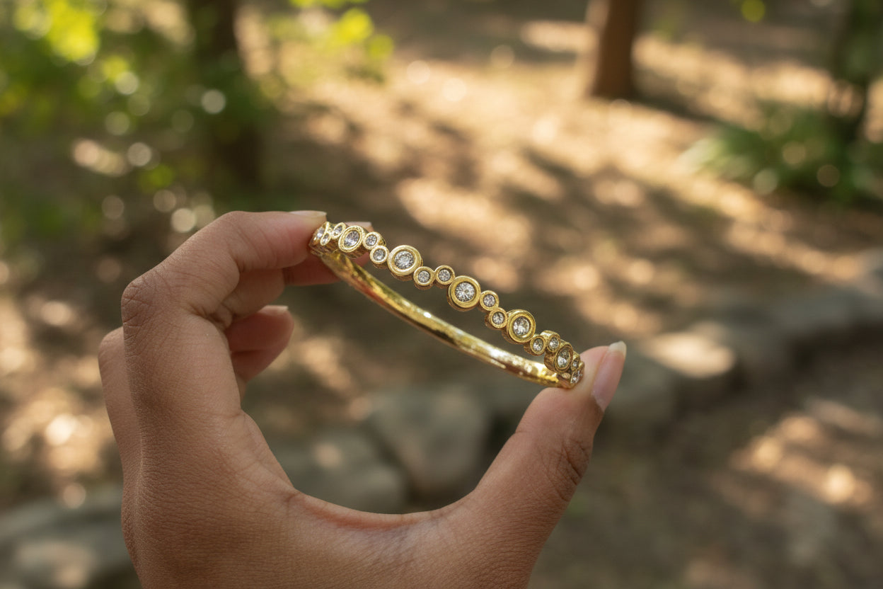 Trendy circle bracelet