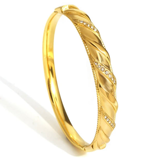 Twist Bangle Bracelet kohi shop