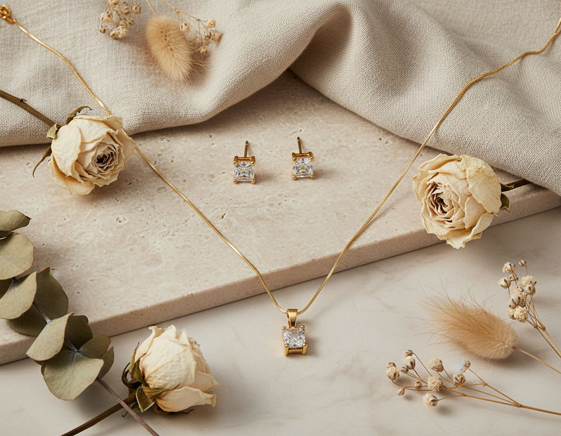 White Diamond Combo Set