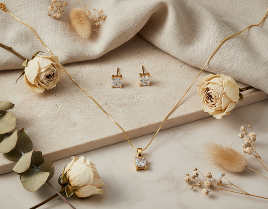 White Diamond Combo Set