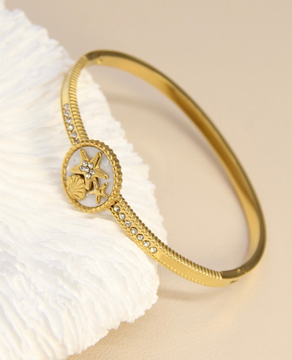 Sea Shell Bangle Bracelet kohi shop