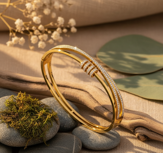 Lux Statement Bangle