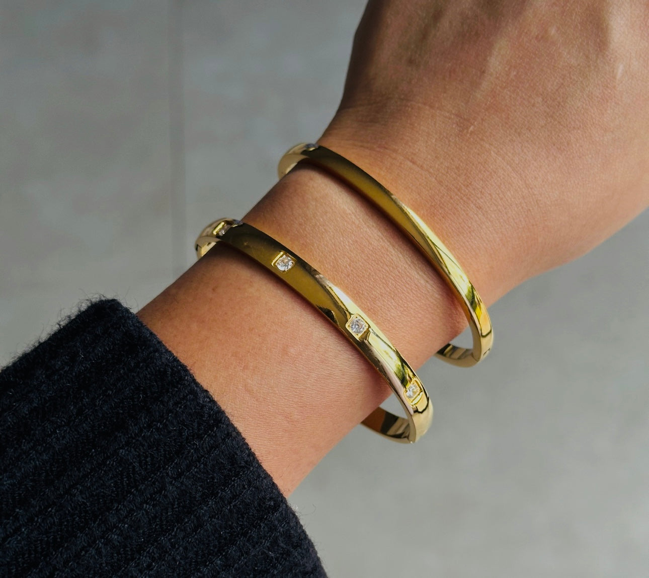 Square Bling Bangle Bracelet kohi shop