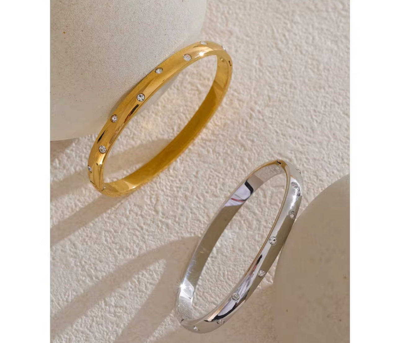 Shinny Zircon Bangle kohi shop