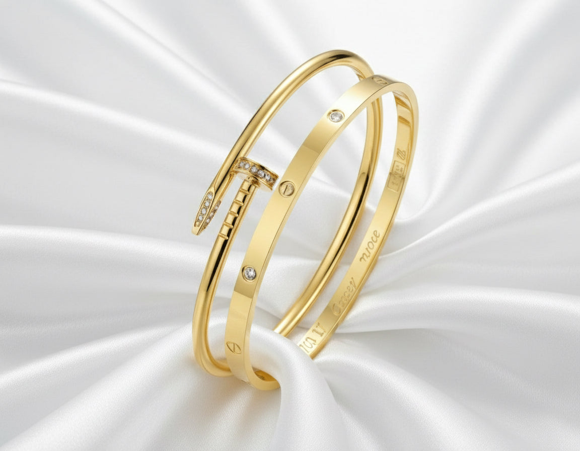 Cartier Combo Bangle set
