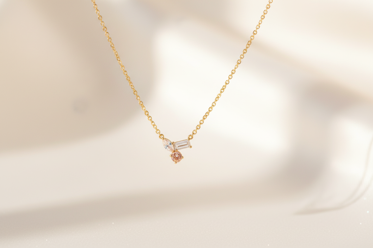 Zirconia Diamond Necklace