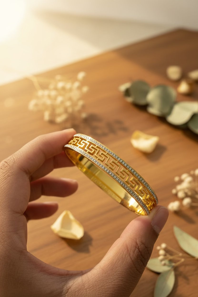 Zirconia Fendi Bracelet
