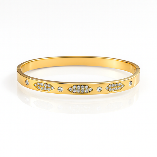 Diamond Pattern Bangle Bracelet kohi shop