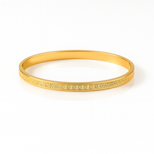 Elegant Engraved Bangle kohi shop